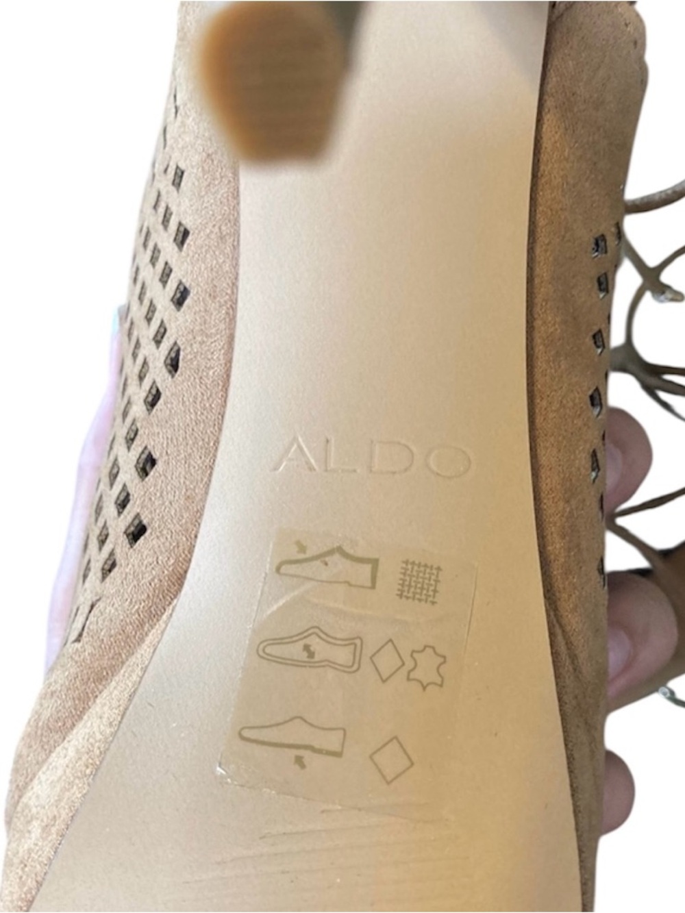 Aldo Tan Riley Stiletto Heels - Picture 4 of 5